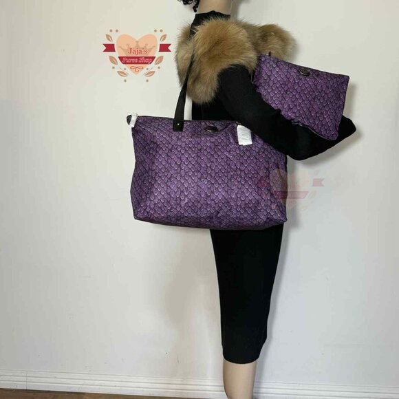 💟Coach Signature Fabric-Nylon Bag & Snap Pouch💟 - Picture 14 of 16